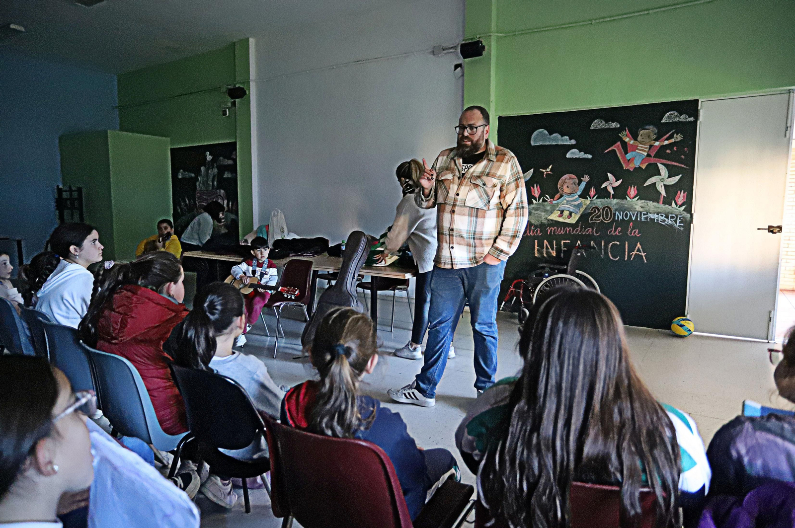 Imágenes del aula de Carnaval del Colegio de la Hispanidad