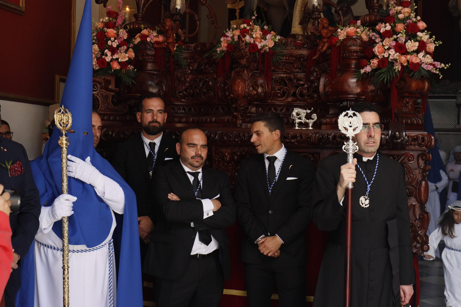 Imagenes de la salida de la Borriquita en la Semana Santa de Chiclana 2025