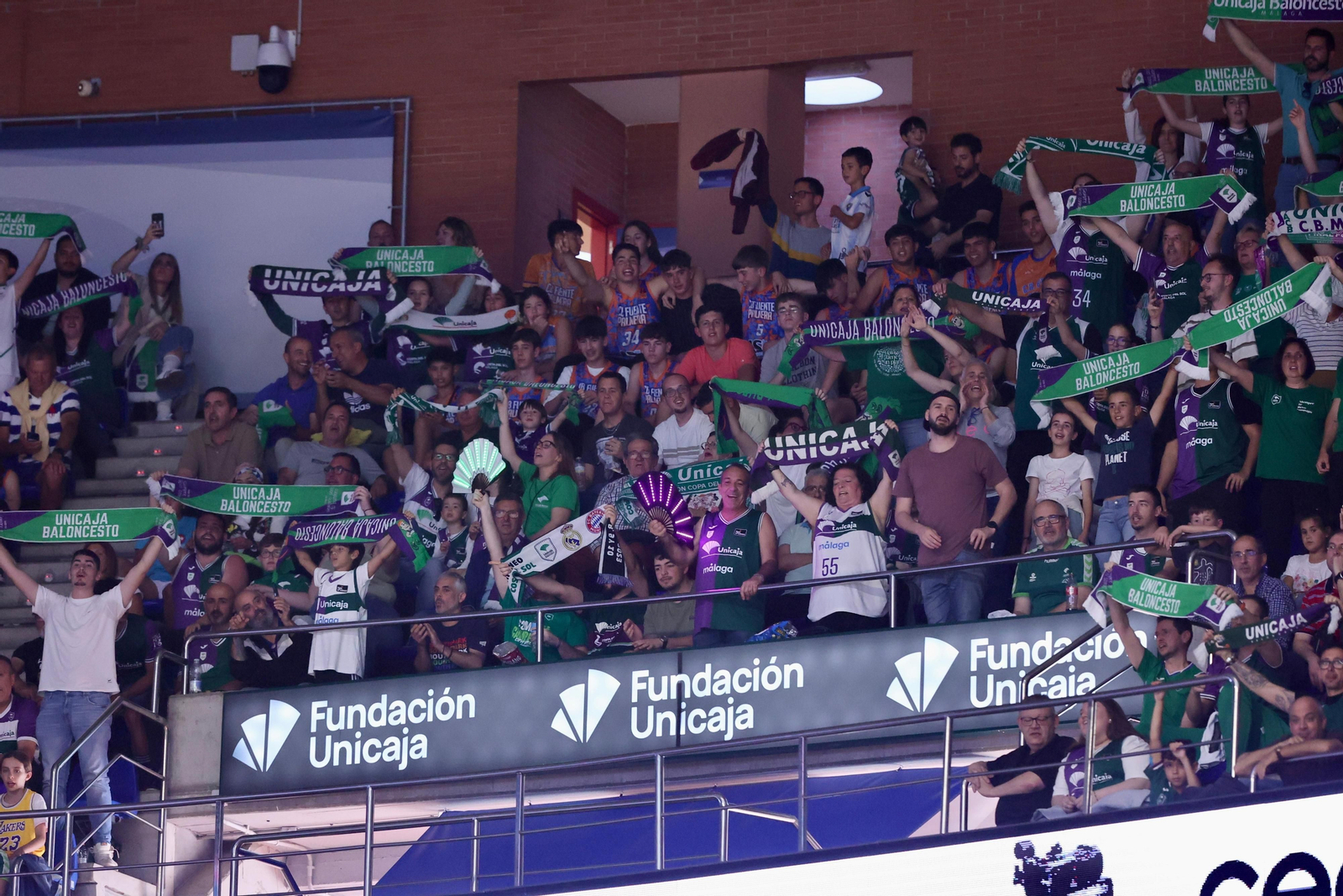 Búscate en las gradas del Carpena en el Unicaja-Baskonia