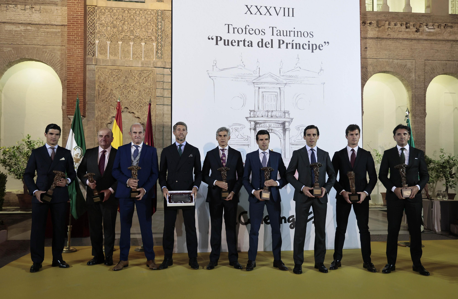 Las imágenes de la entrega de los premios 'Puerta del Príncipe' del Corte Inglés