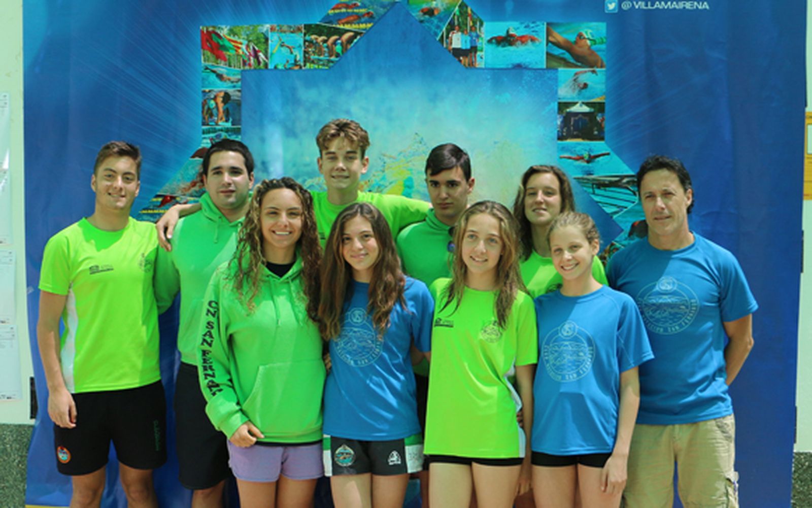 El C.N. San Fernando brilla entre las estrellas de la natación nacional