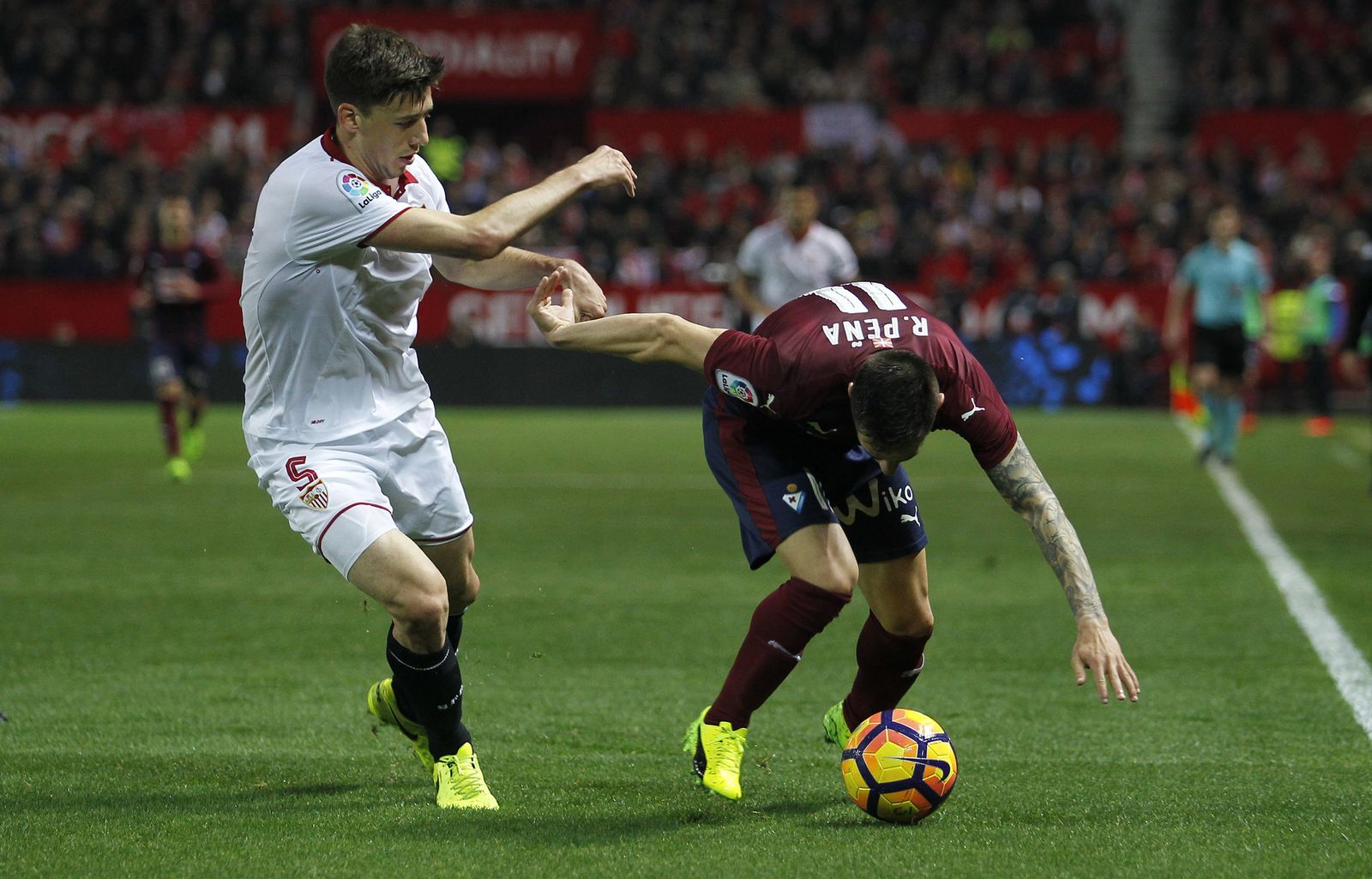 El Sevilla FC-Eibar, en imágenes