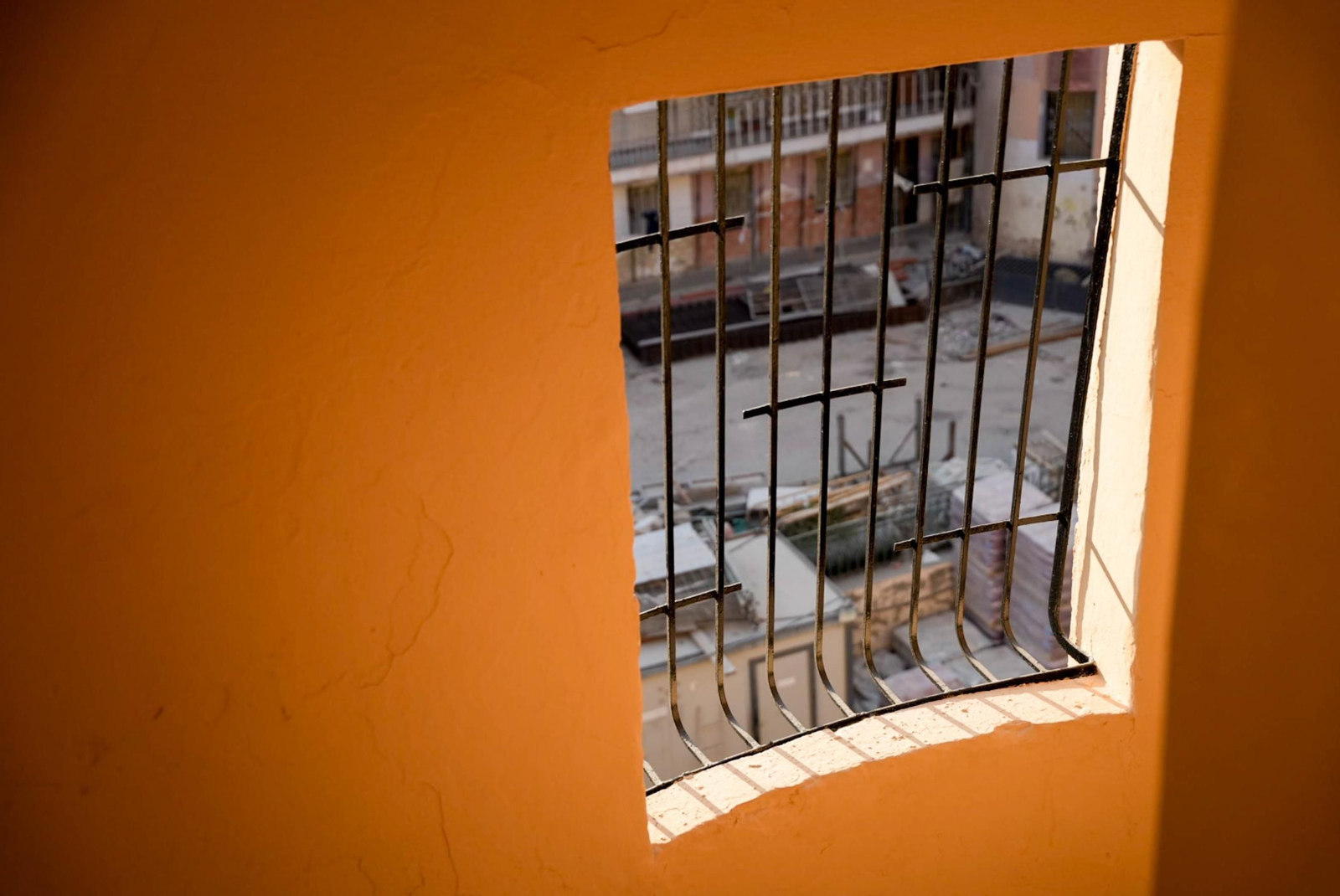 Las obras de rehabilitación en el edificio El Patio de Almería