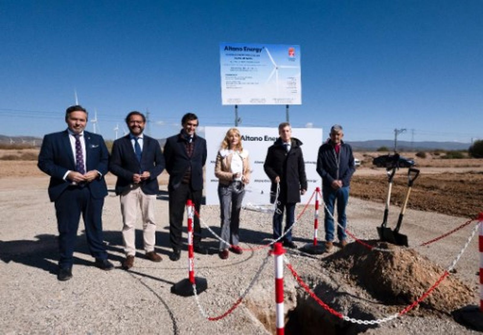 Primera piedra del proyecto Altano Energy Dama de Baza.