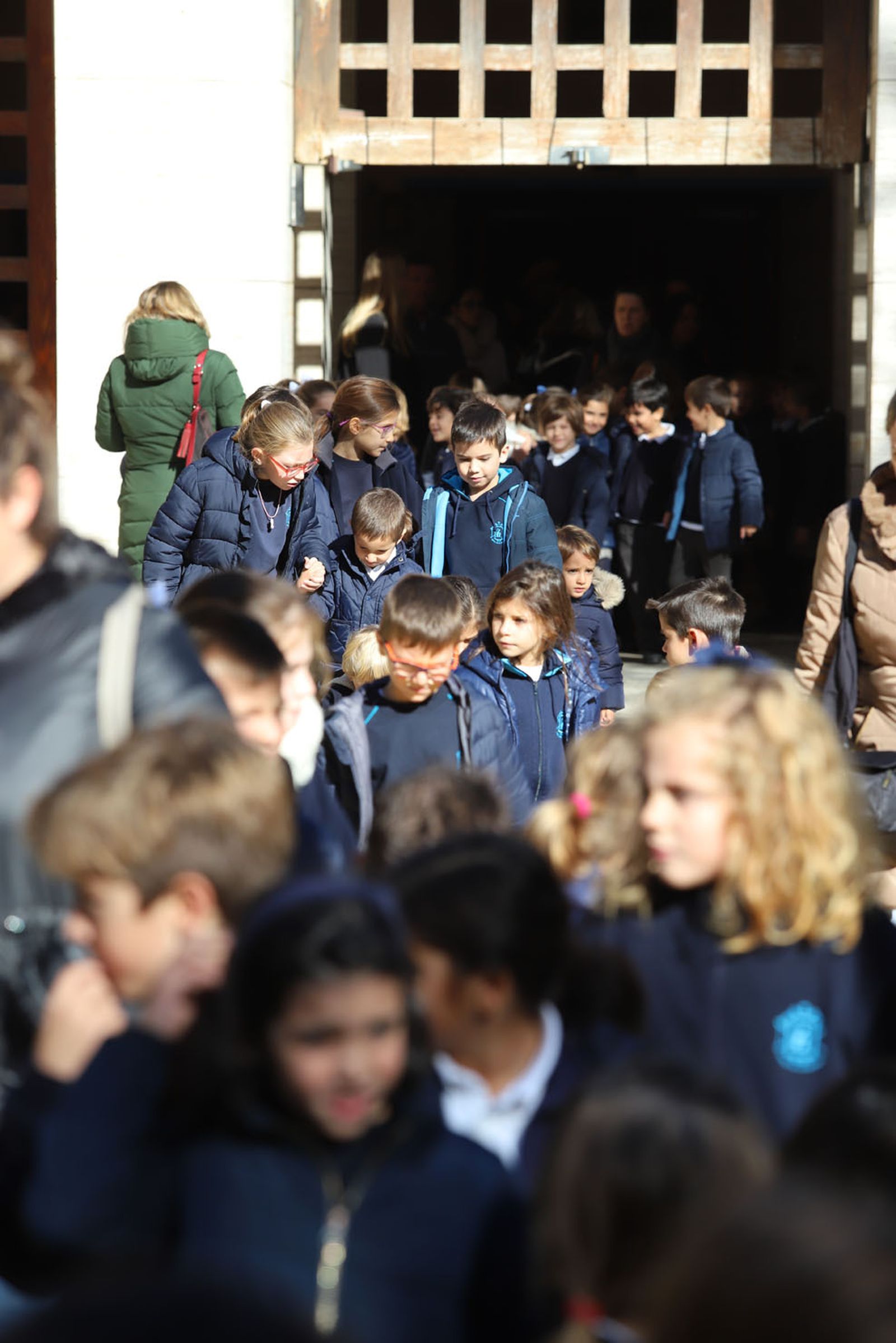 Imágenes de los mas pequeños disfrutando del Festival de Cine Iberoamericano de Huelva