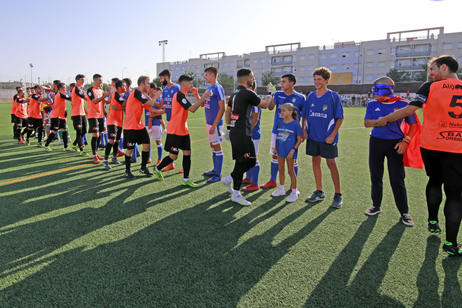 Imágenes del Xerez CD y UB Lebrijana en La Granja