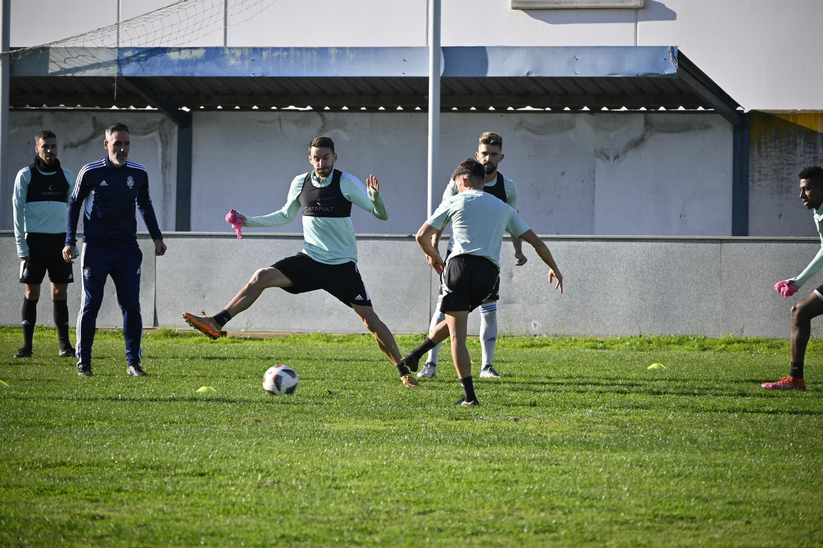 Vuelta a los entrenamientos del Recre
