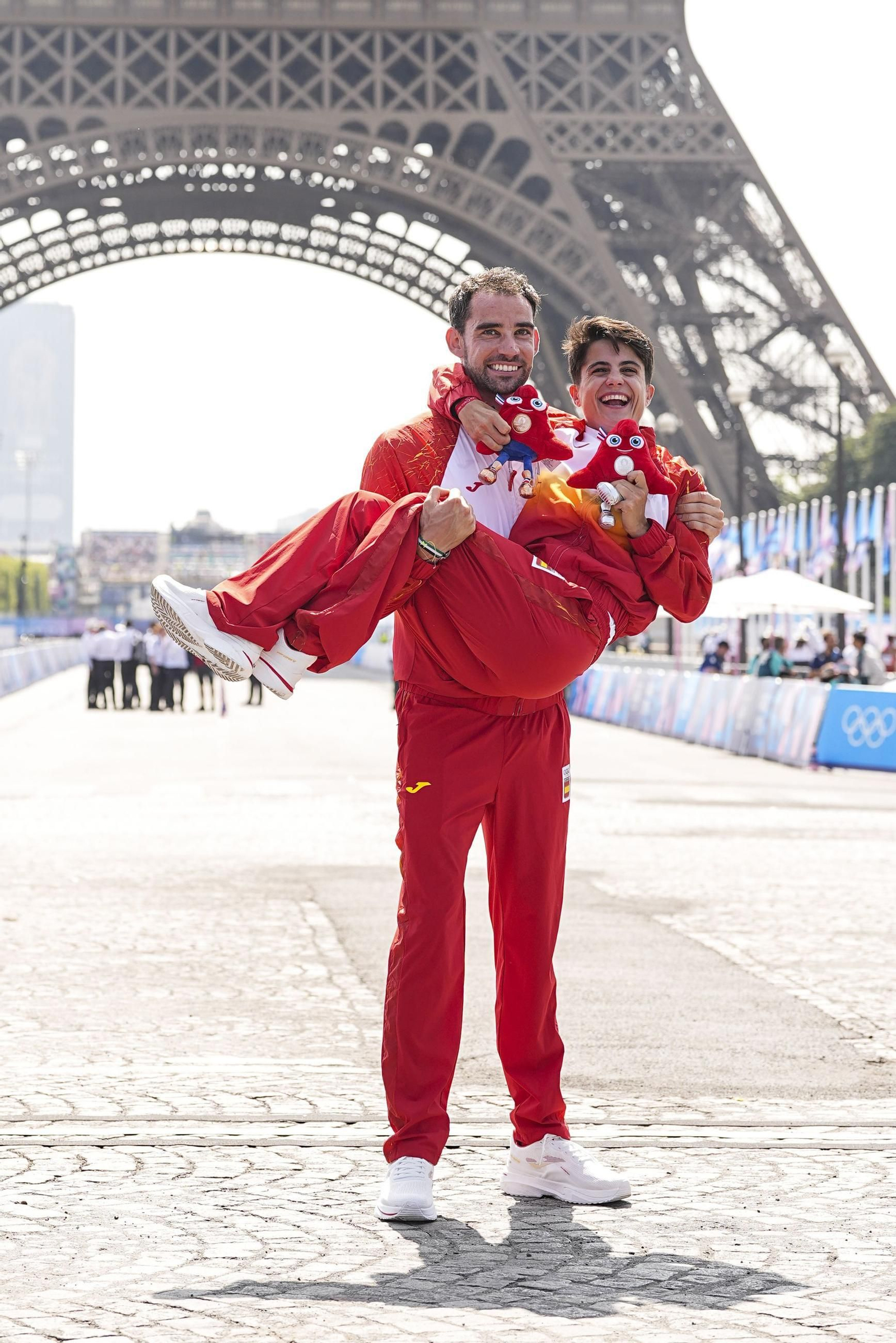 Las fotos de los medallistas españoles en el 'Súper Jueves' en París
