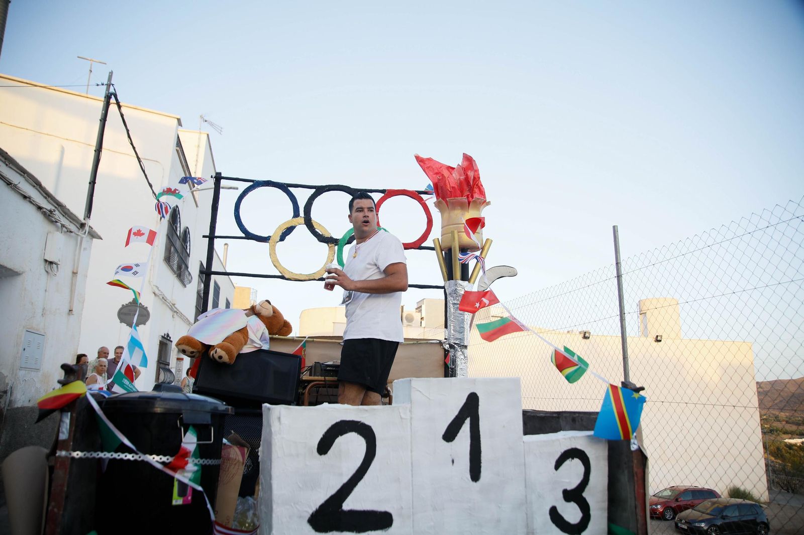 Así se ha vivido el tradicional desfile de carrozas de Gérgal
