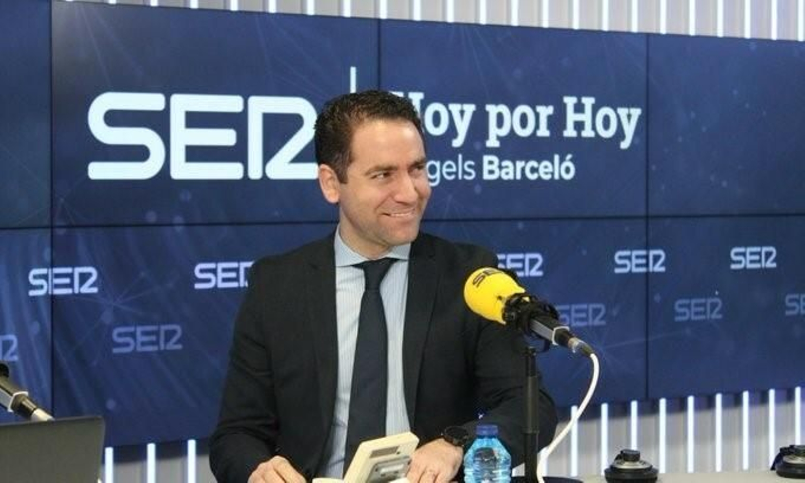 Teodoro García Egea, durante una entrevista en la Cadena SER. Teodoro García Egea, durante una entrevista en la Cadena SER.