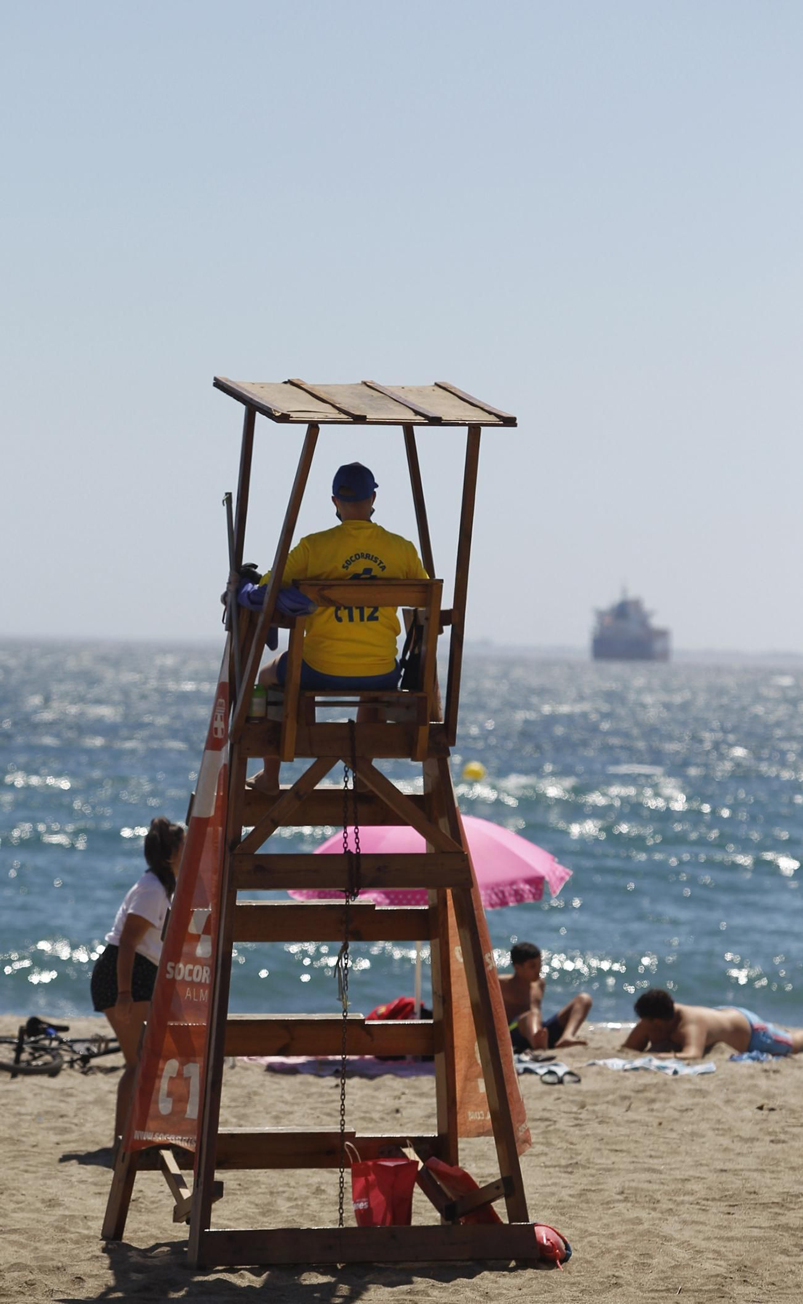 Fotogalería primer día vigilantes playas de Almería