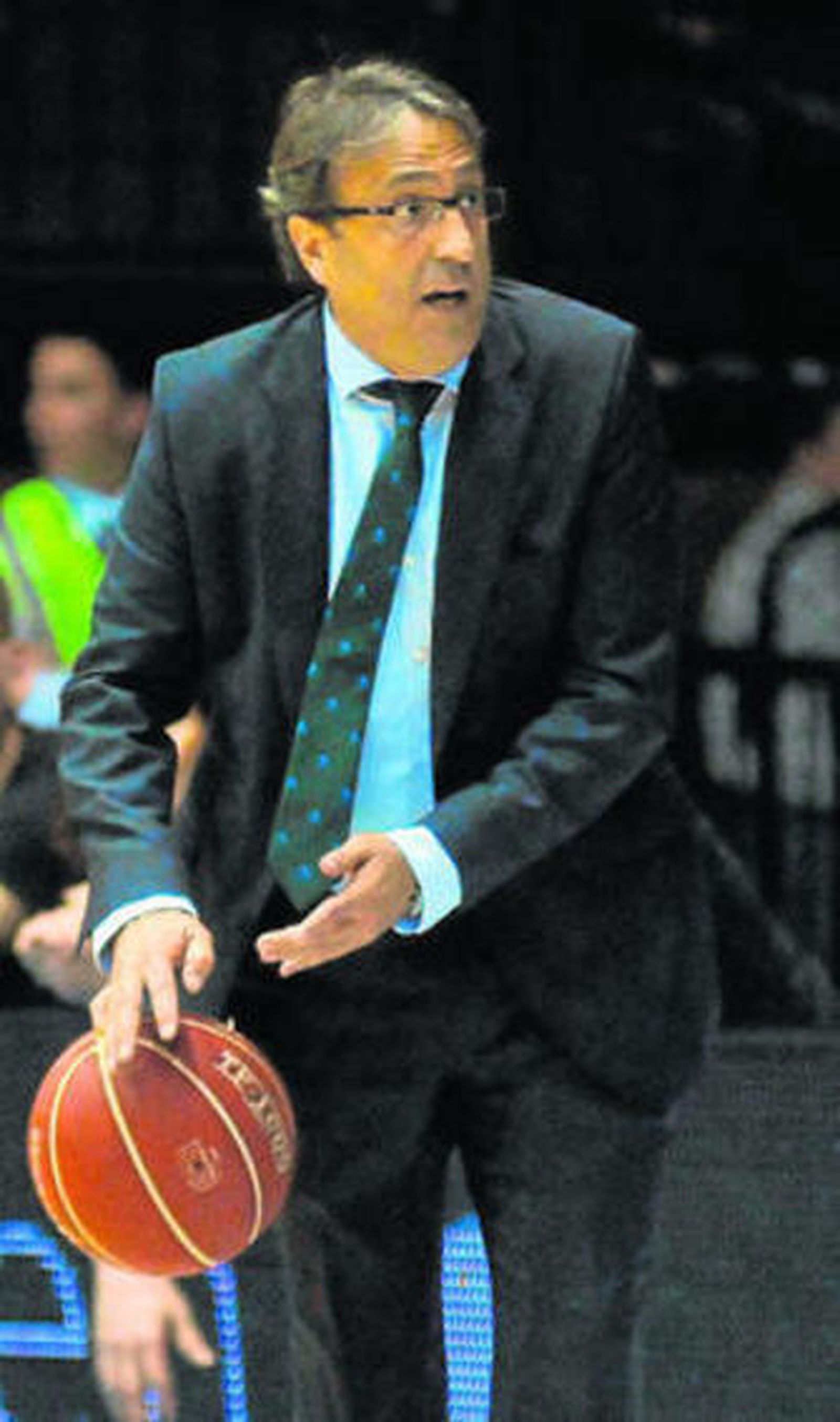 Luis Casimiro, en un partido de la pasada temporada.