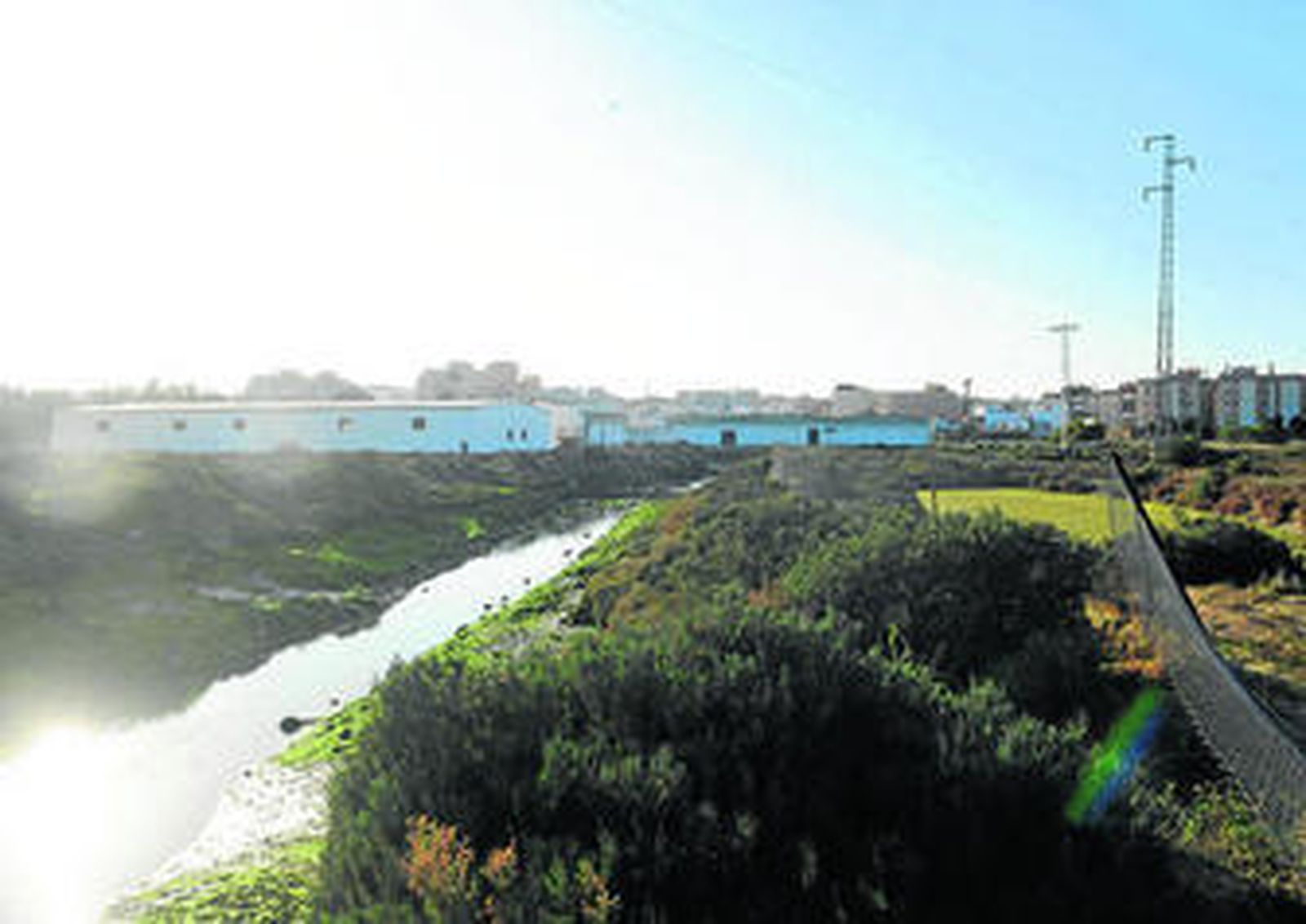 Imagen de los esteros de Cupimar, en San Fernando.