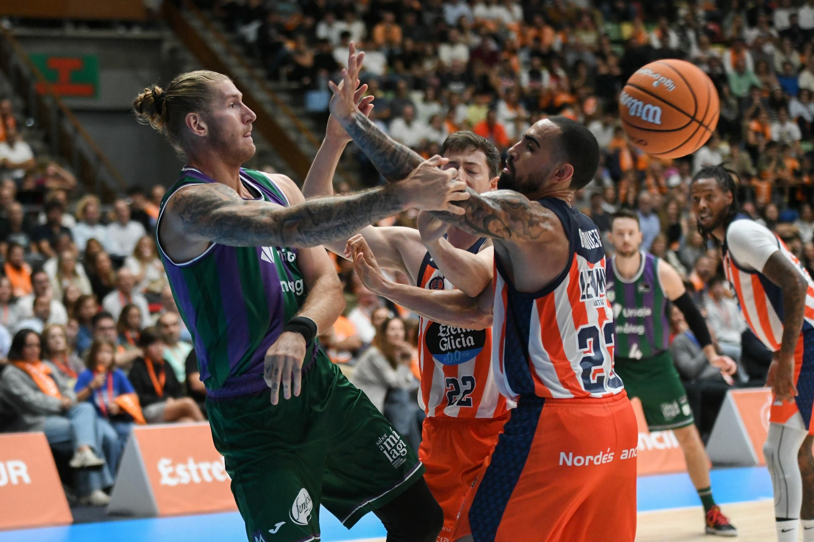 El Leyma Coruña-Unicaja, en fotos