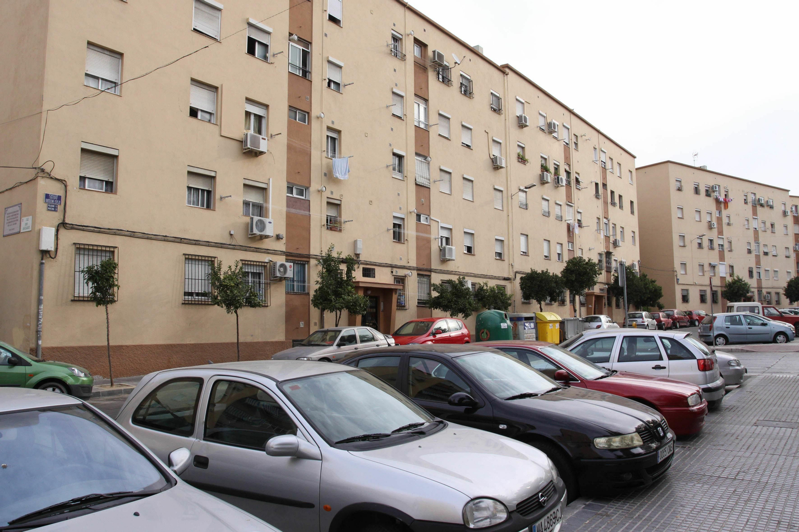 Barriada de Las Flores en una imagen de archivo