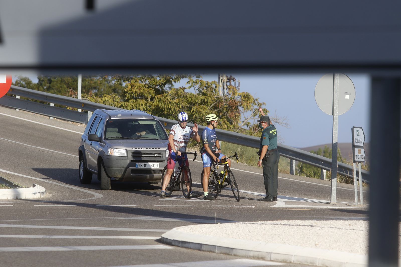 Las fotografías del primer día de confinamiento en Almodóvar del Río
