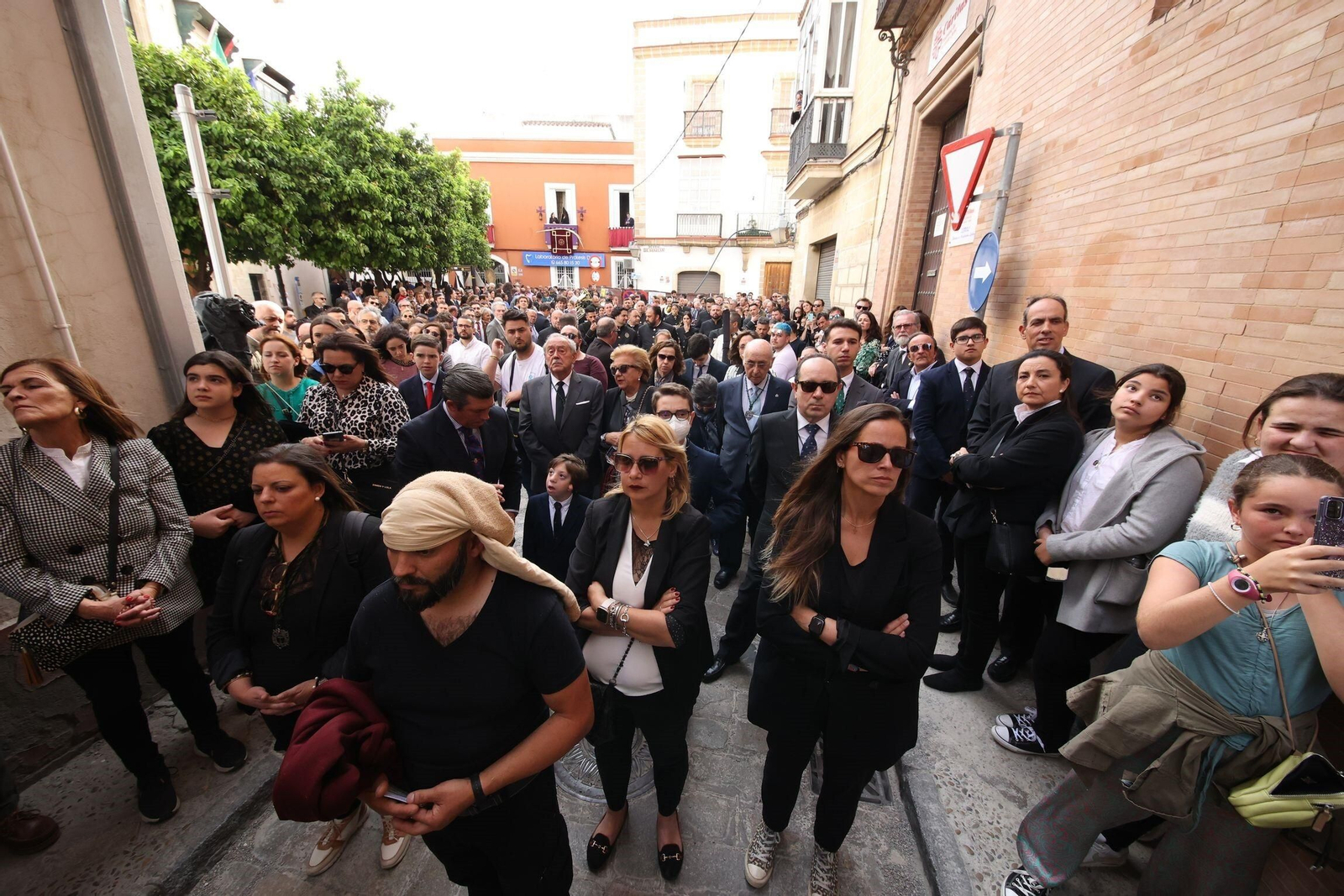 Jueves Santo en Jerez: imágenes de la Hermandad de la Vera Cruz