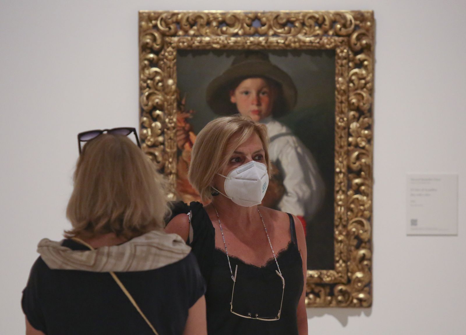 Las fotos del (tímido) reencuentro con los museos en Málaga