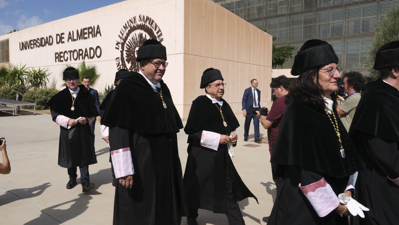 El Presidente de la Junta Juanma Moreno, inaugura el curso universitario andaluz en Almería