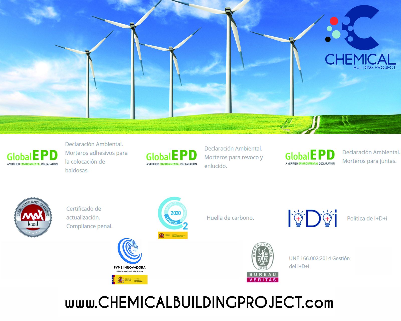 Certificaciones de Chemical Building Project