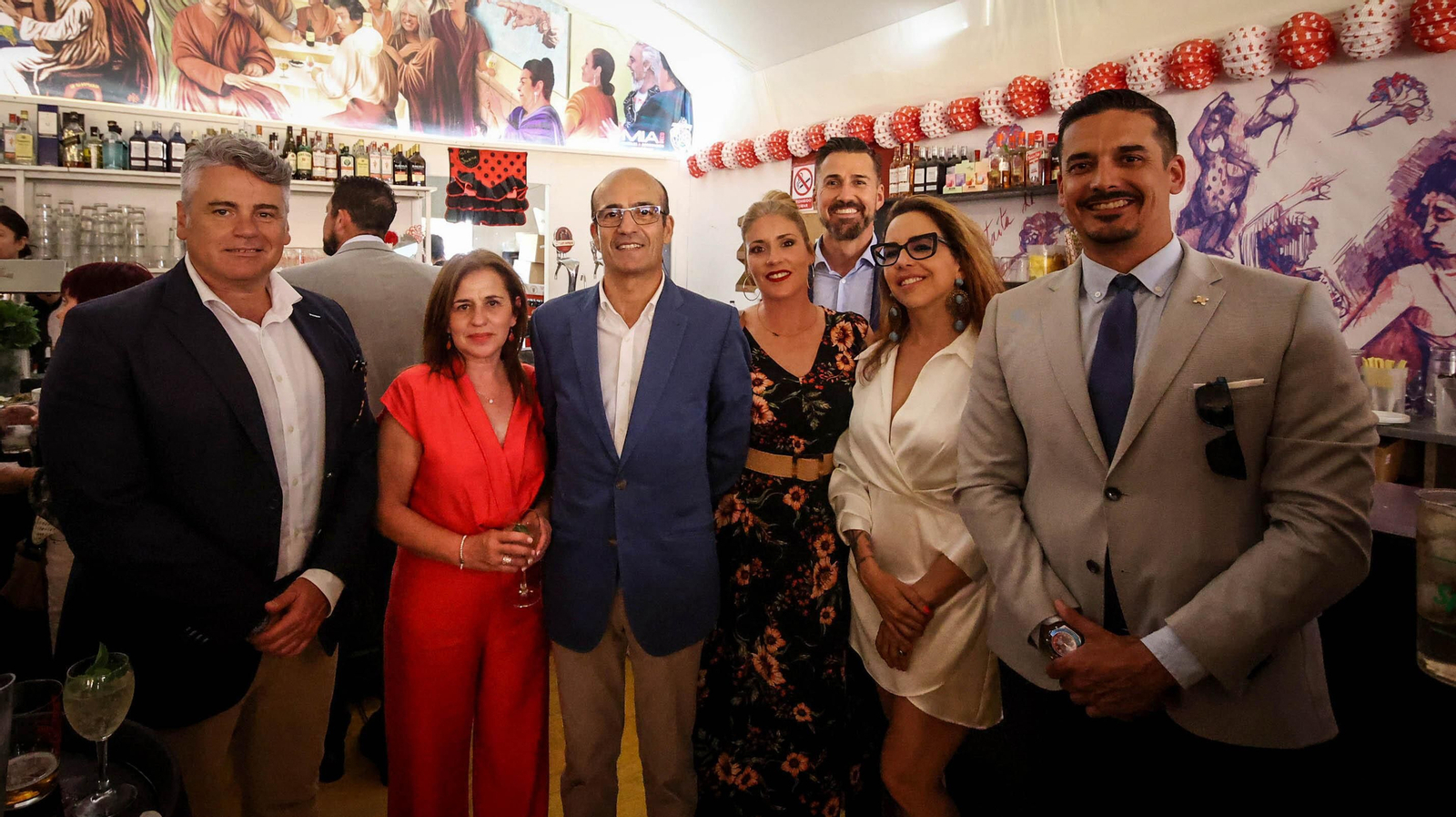 Inauguración de la caseta de Canal Sur en la Feria de Jerez