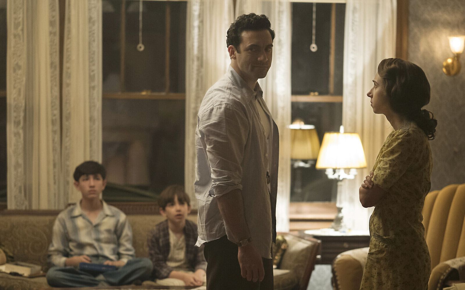 Una imagen de 'La conjura contra América' (HBO), la serie de Simon y Burns.