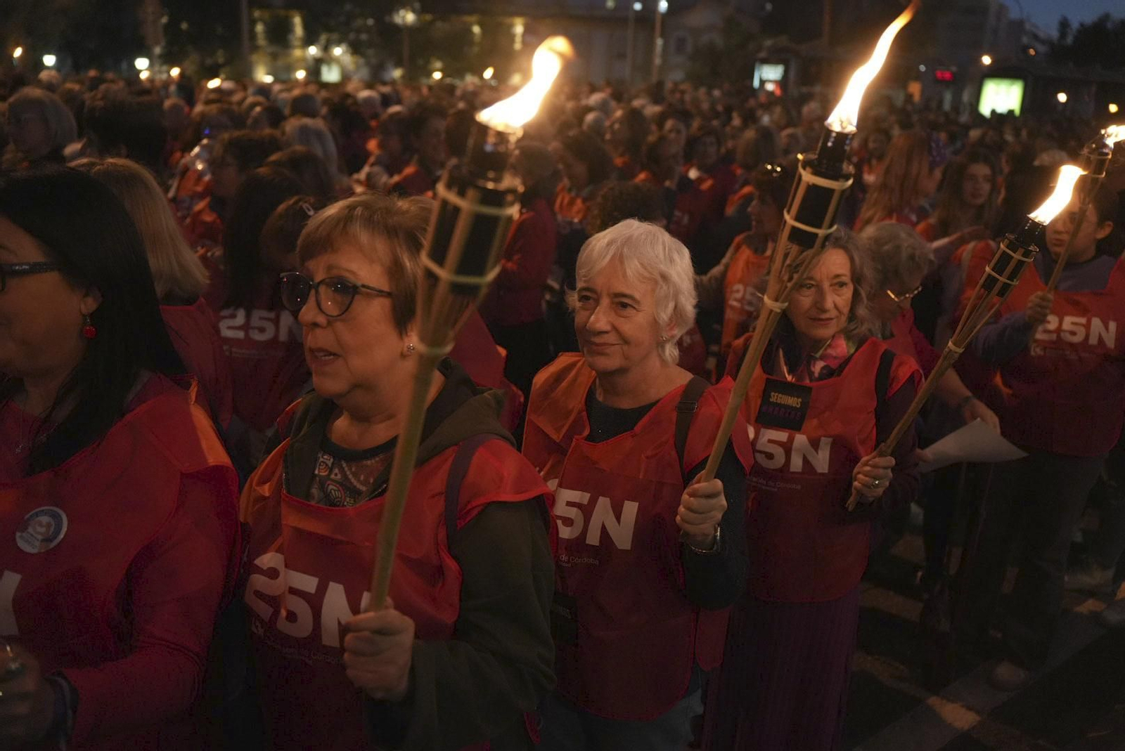 La manifestación en Córdoba contra la violencia de género, en fotografías