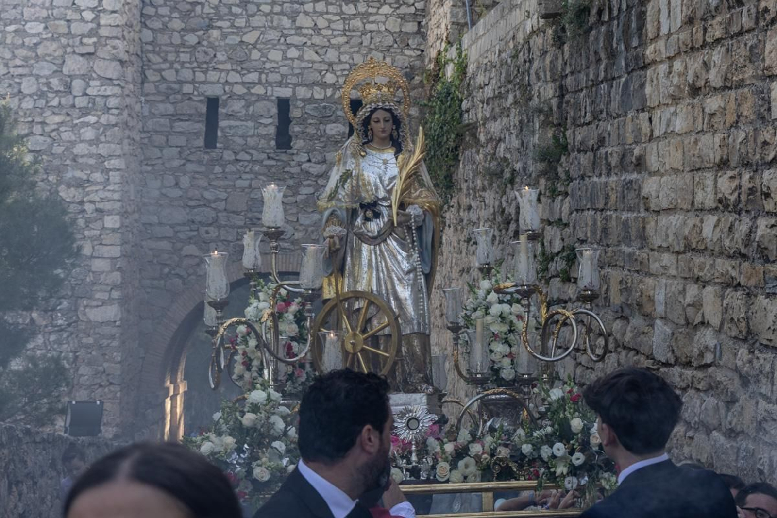 Romería en honor a Santa Catalina, en imágenes