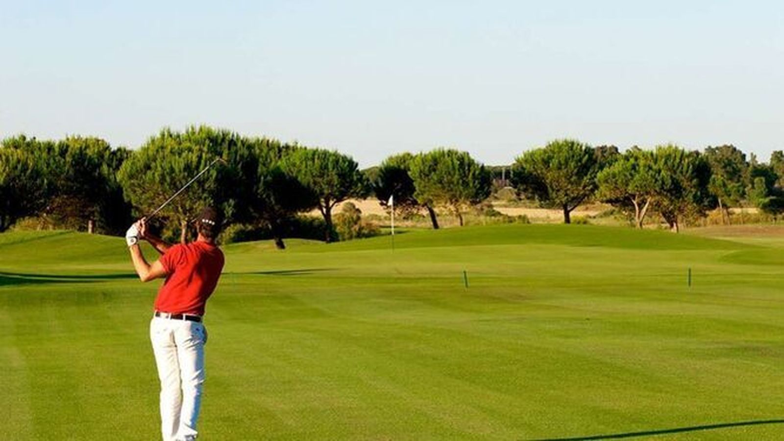 Campo de golf La Estancia, en Chiclana.