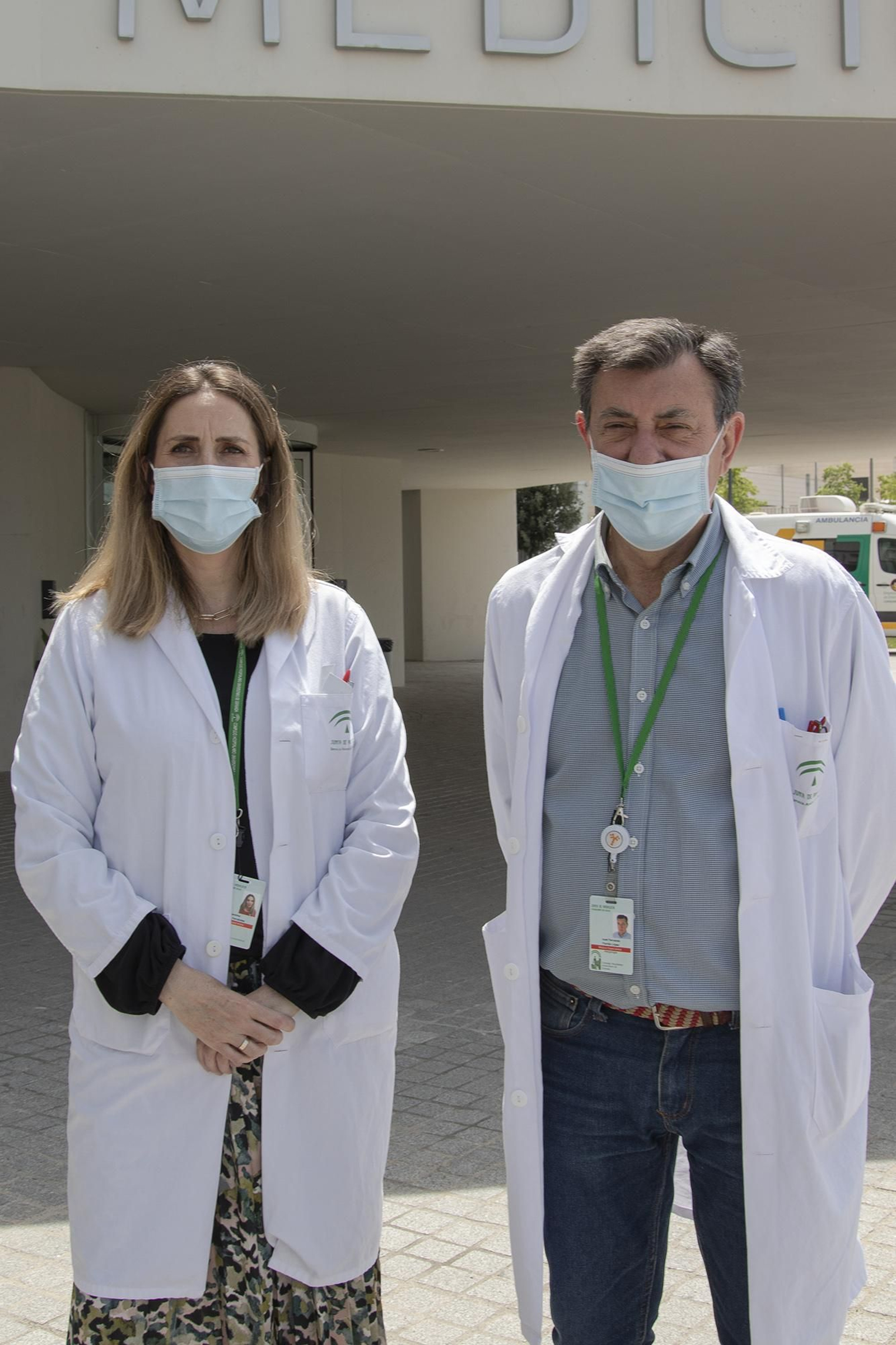 Carolina Mérida y Fernando Florido.