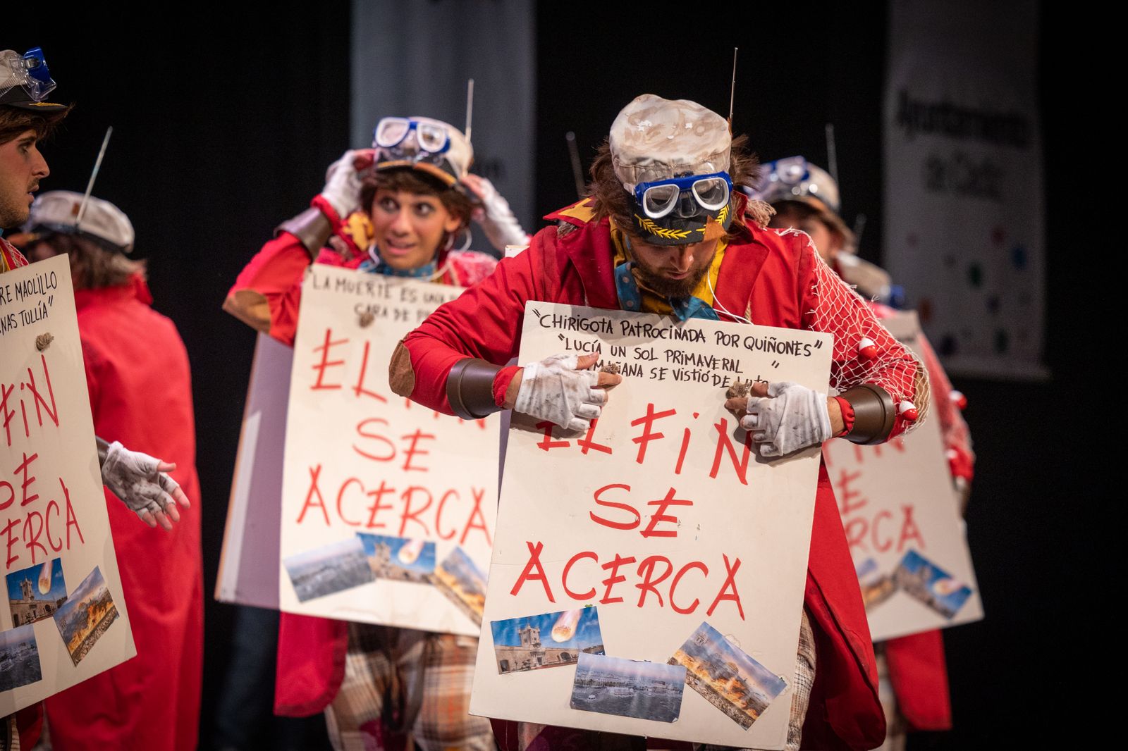 Chirigota 'La alegría de Cai (los apocalípticos)'