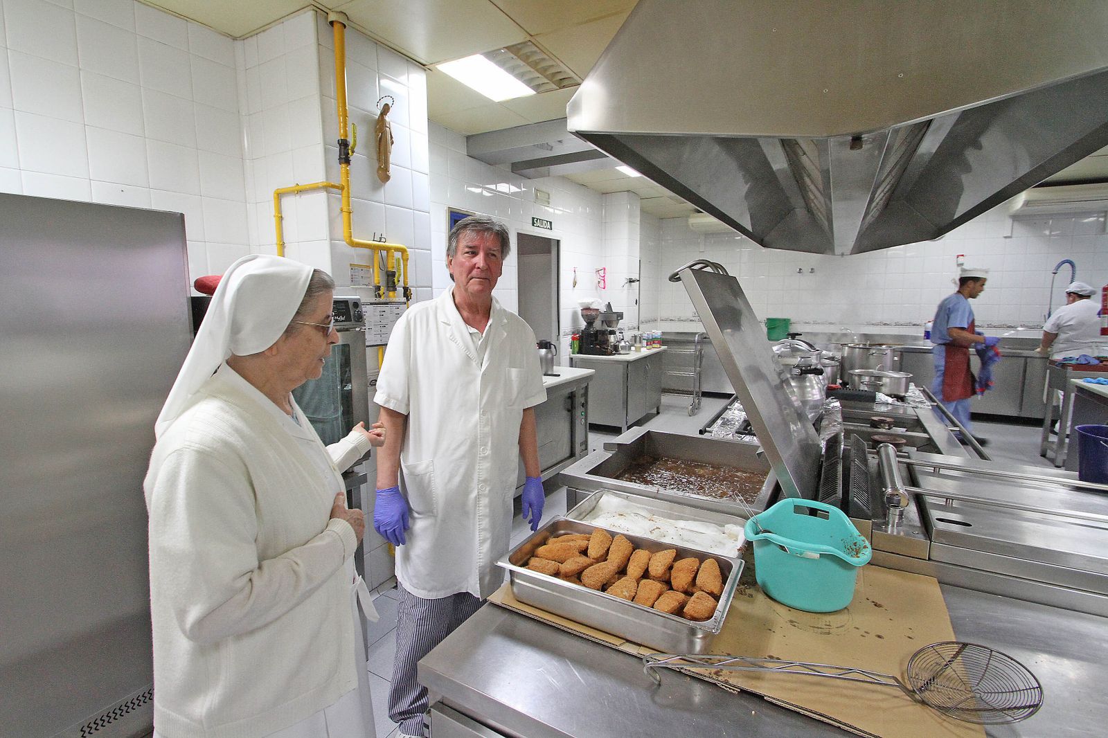 Imagen de archivo del comedor social de la residencia de ancianos del Pumarejo.