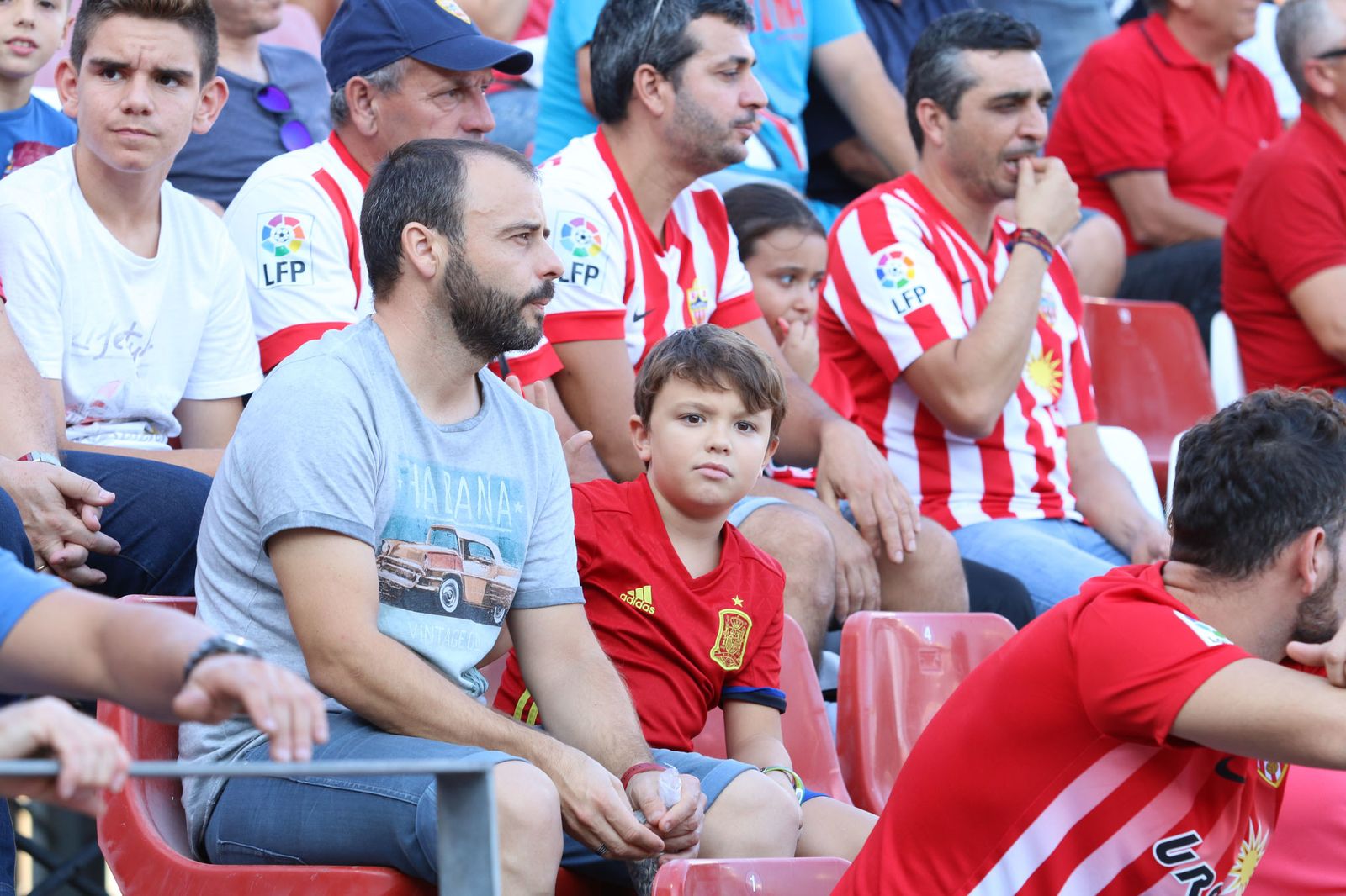 Las imágenes del Almería-Huesca