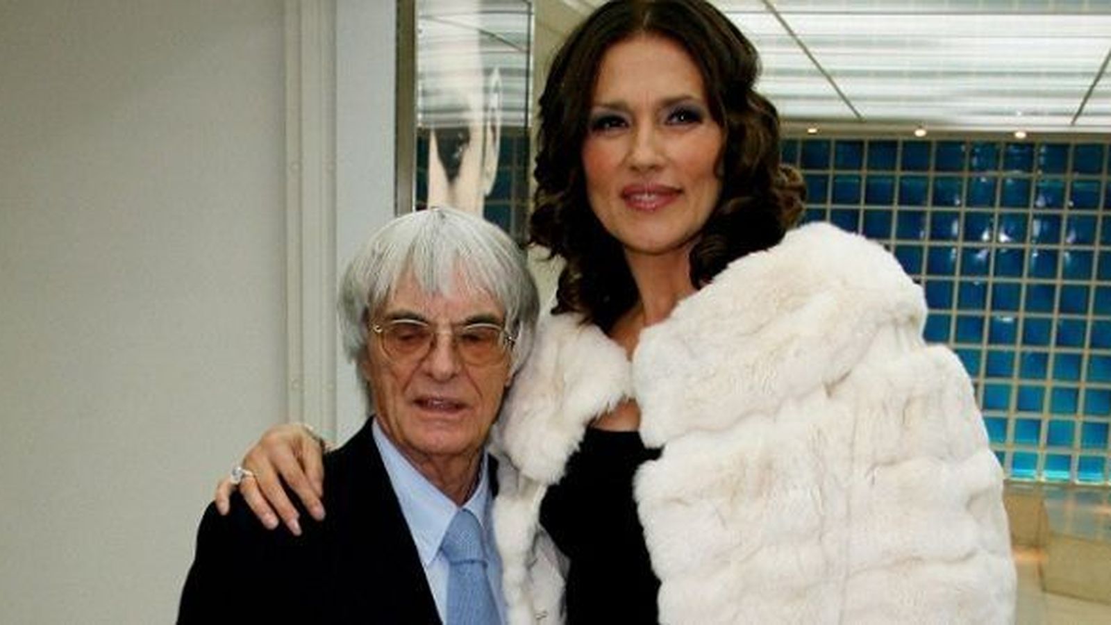 Slavica Radic, con Ecclestone.