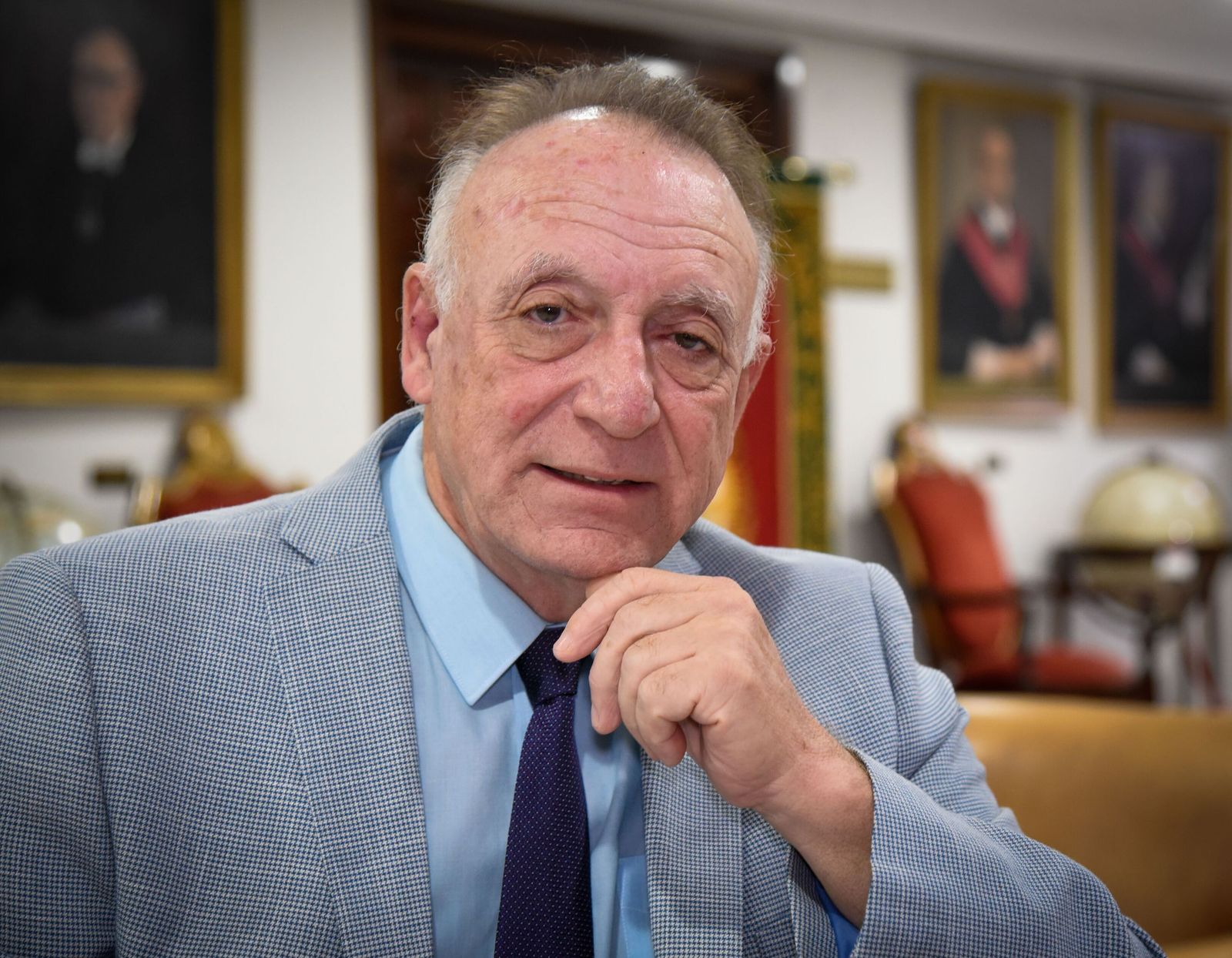 Pablo Antonio Fernández, catedrático emérito de Derecho Internacional Público y Relaciones Públicas.