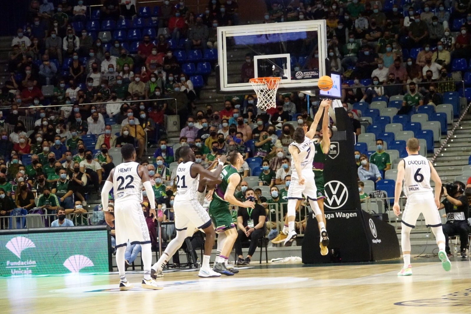 Las fotos del Unicaja-Dijon