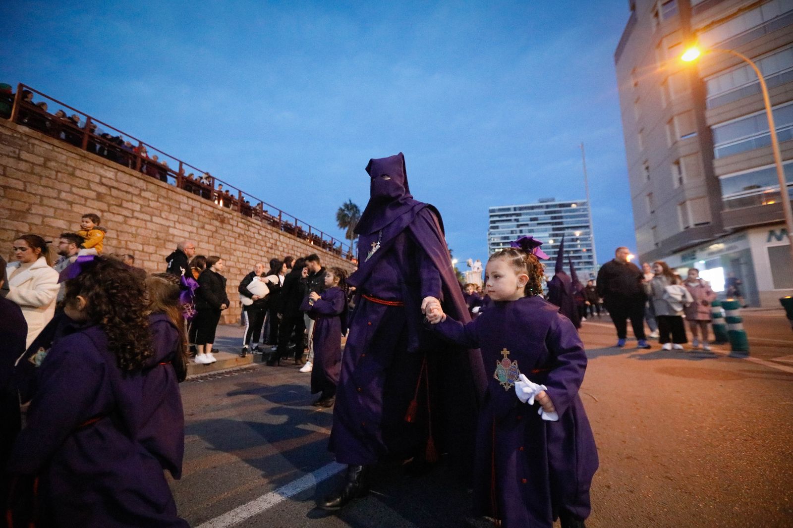 La procesión del Encuentro, en imágenes