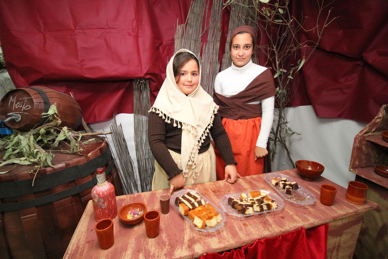 Imágenes del Belén viviente del colegio 12 de Octubre y la AMPA