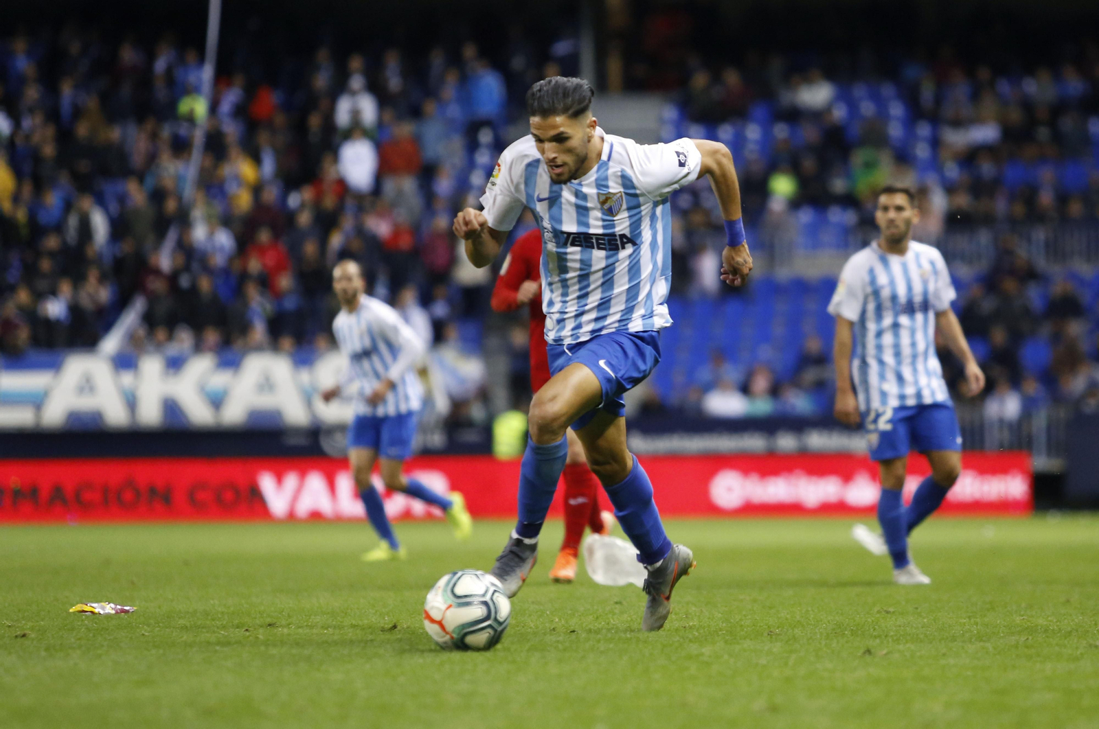 Las imágenes del Málaga-Fuenlabrada