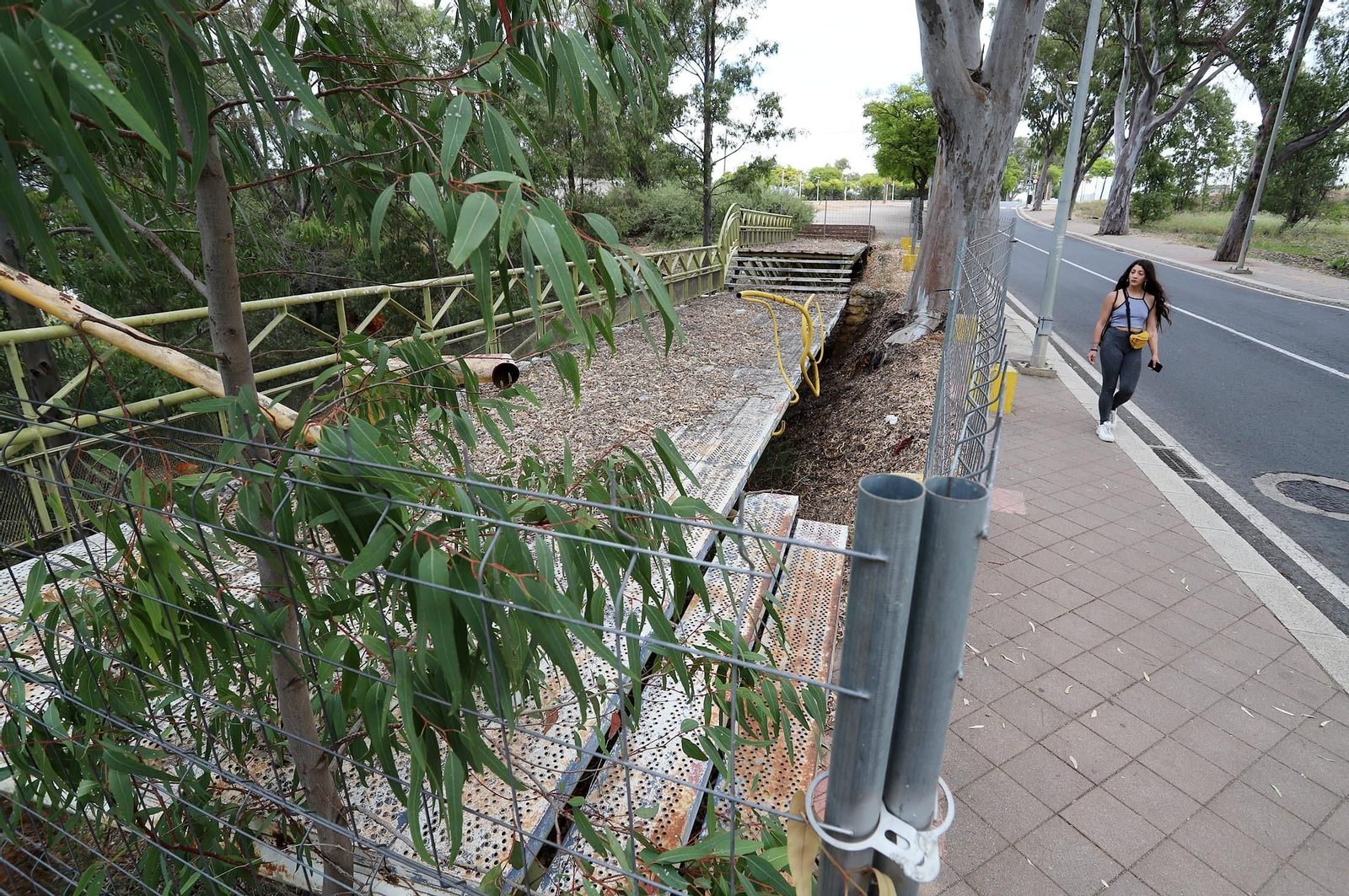 Imágenes de la suciedad, deterioro y abandono de los miradores del Conquero