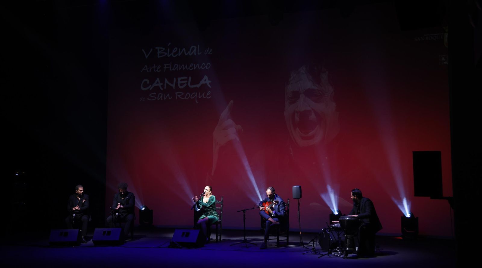 Fotos del concierto de María Terremoto en la Bienal de Canela de San Roque