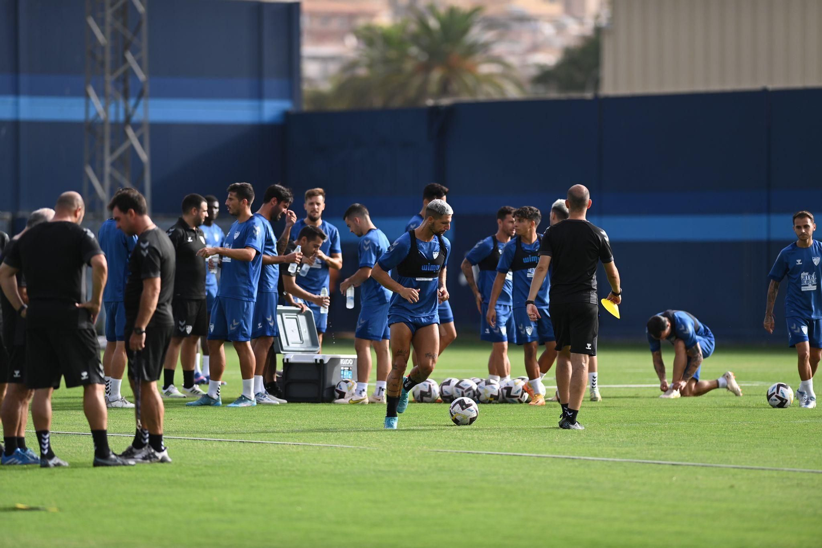Las fotos de un Málaga CF que ya piensa en el Albacete