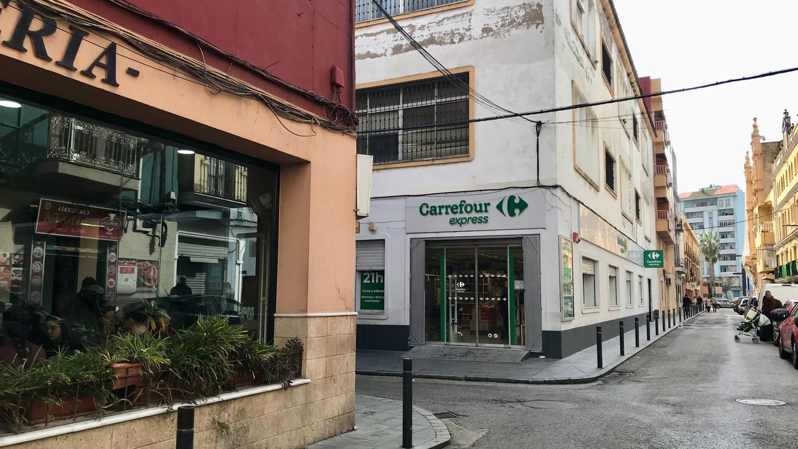 Entorno donde se produjo la agresión el pasado 24 de febrero.