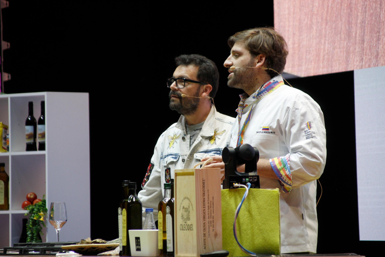 Binómico: Imágenes de la jornada de la jornada de martes en el congreso gastronómico Iberoamericano