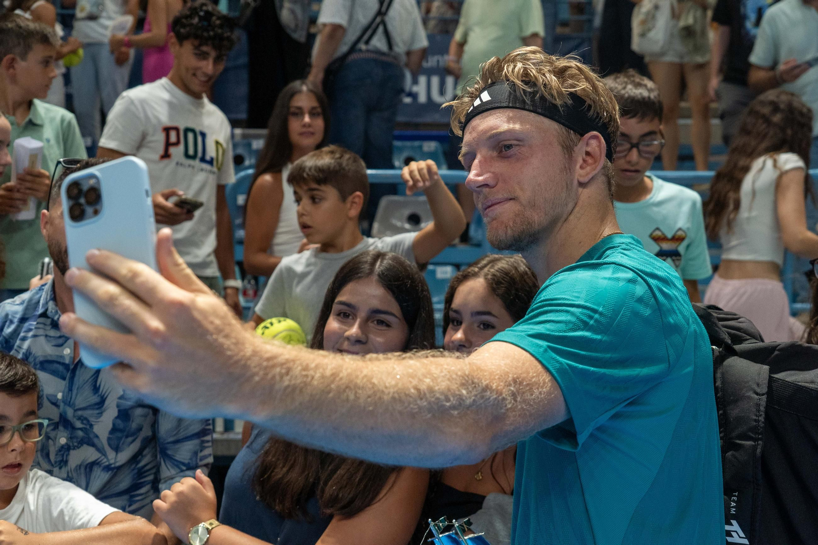 Imágenes de la final masculina de la Copa del Rey de tenis entre Daniil Medvedev y Alejandro Davidovich