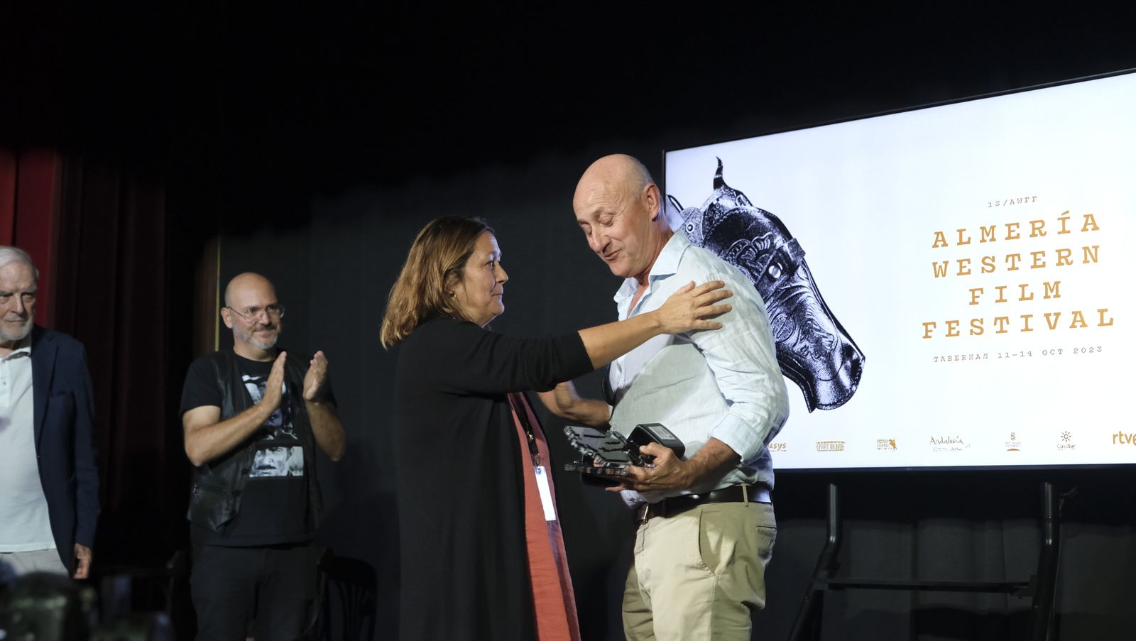 Imágenes de la inauguración del Almería Western Film Festival, en Tabernas