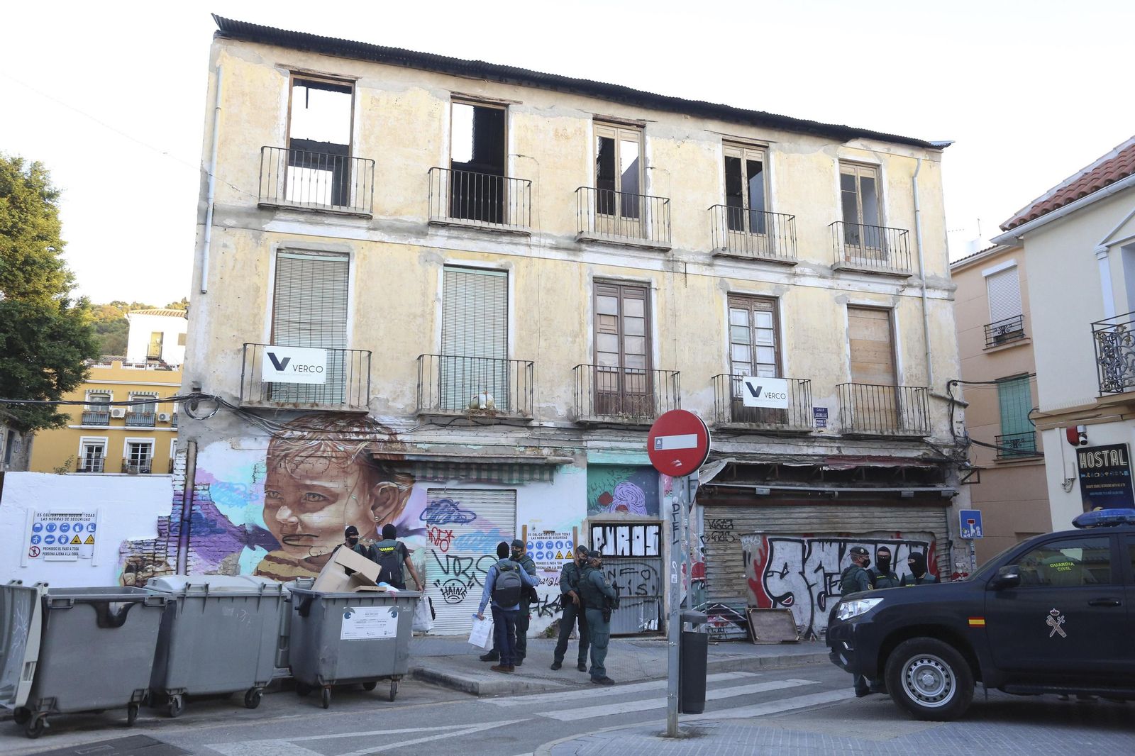 Las fotos de la operación de la Guardia Civil contra el terrorismo internacional en Málaga