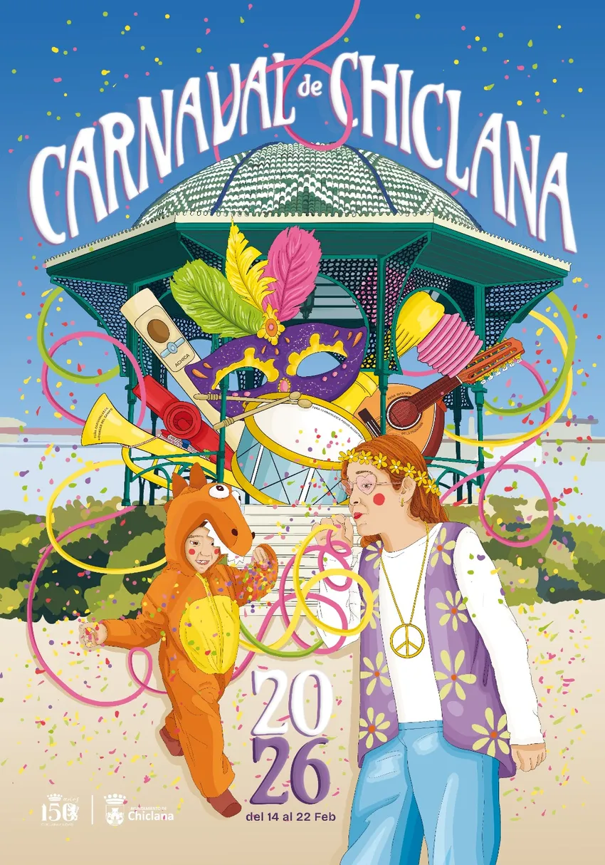 Chiclana se prepara para un Carnaval 2026 lleno de color, talento local y grandes nombres
