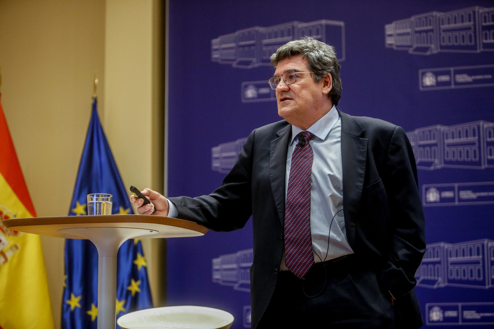 José Luis Escrivá, este jueves en rueda de prensa