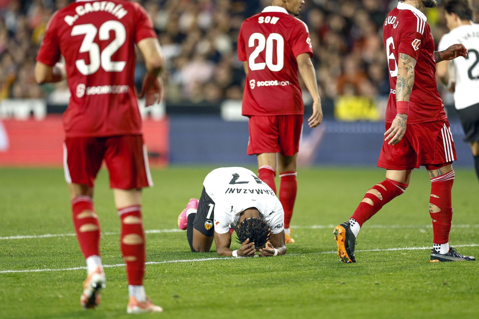 Las fotos del Valencia-Sevilla de Liga